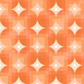 Mod Orange Circles