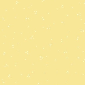 Yellow Random Polka Dot Background Pattern