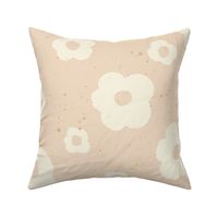 Speckled Floral in Beige