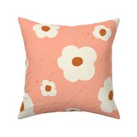 Speckled Floral in Peach