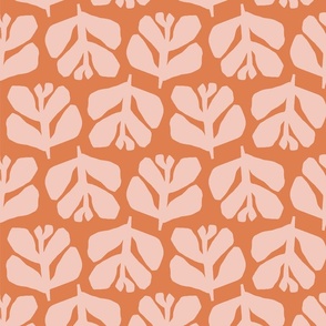  Greek Flora XL | Pink + Orange