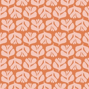 Greek Flora Md | Pink + Orange