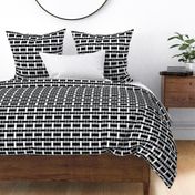 Geometric Weave.black.white.gray