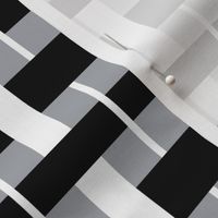 Geometric Weave.black.white.gray