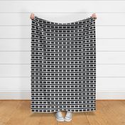 Geometric Weave.black.white.gray