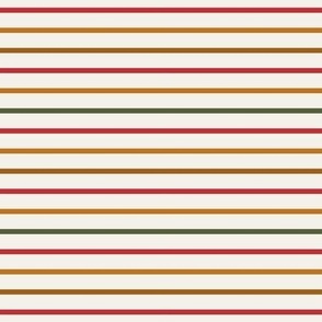 Christmas Stripe in Festive colors