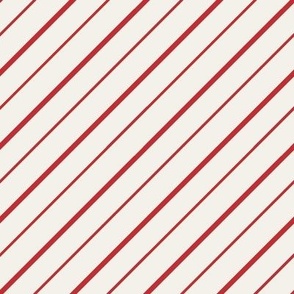 diagonal candy stripes christmas candy cane