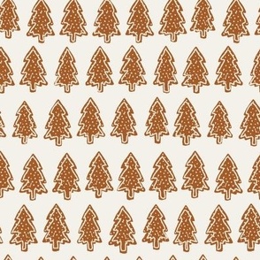 gingerbread christmas trees // small