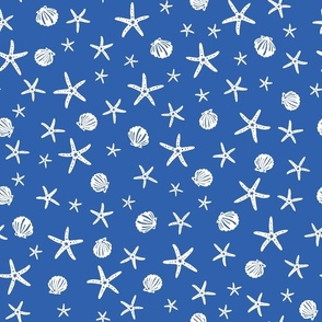 Blue shell pattern