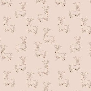 Simple Reindeer Choc. Version on Floral
