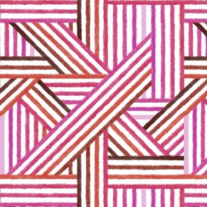 PHANTASMAGORIA STRIPES random PINK