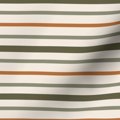 Candy Stripe - Forest -Unisex Multi medium
