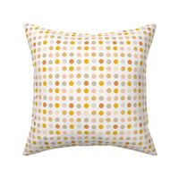 Multicolor spot small scale pastel gold pink by Pippa Shaw