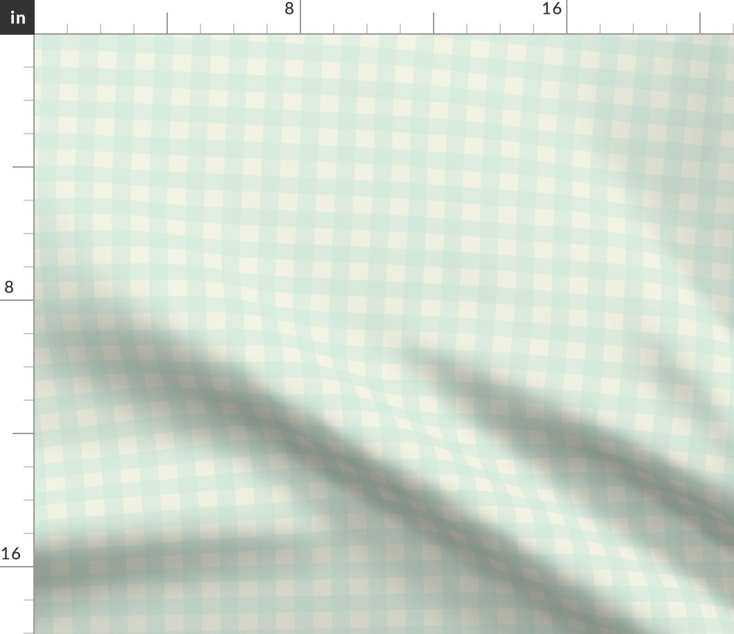 Mint Gingham Coordinate small scale