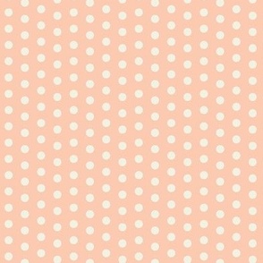 Peachy Polka Dots small scale