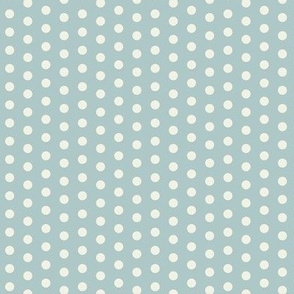 Blue Polka Dots small scale