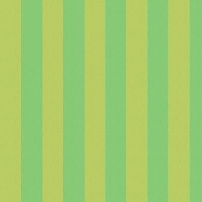 Candy Stripes (0.83" stripes) - Apple and Lime Green 