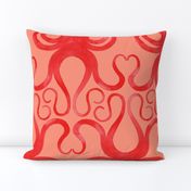 Octopuses in love coral jumbo