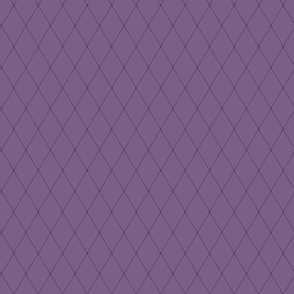 Solid purple with subtle fishnet - pastel halloween coordinate