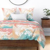 1 blanket + 2 loveys: you are made of magic coral ice and aqua