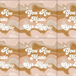 6 loveys: you are made of magic blush and gold