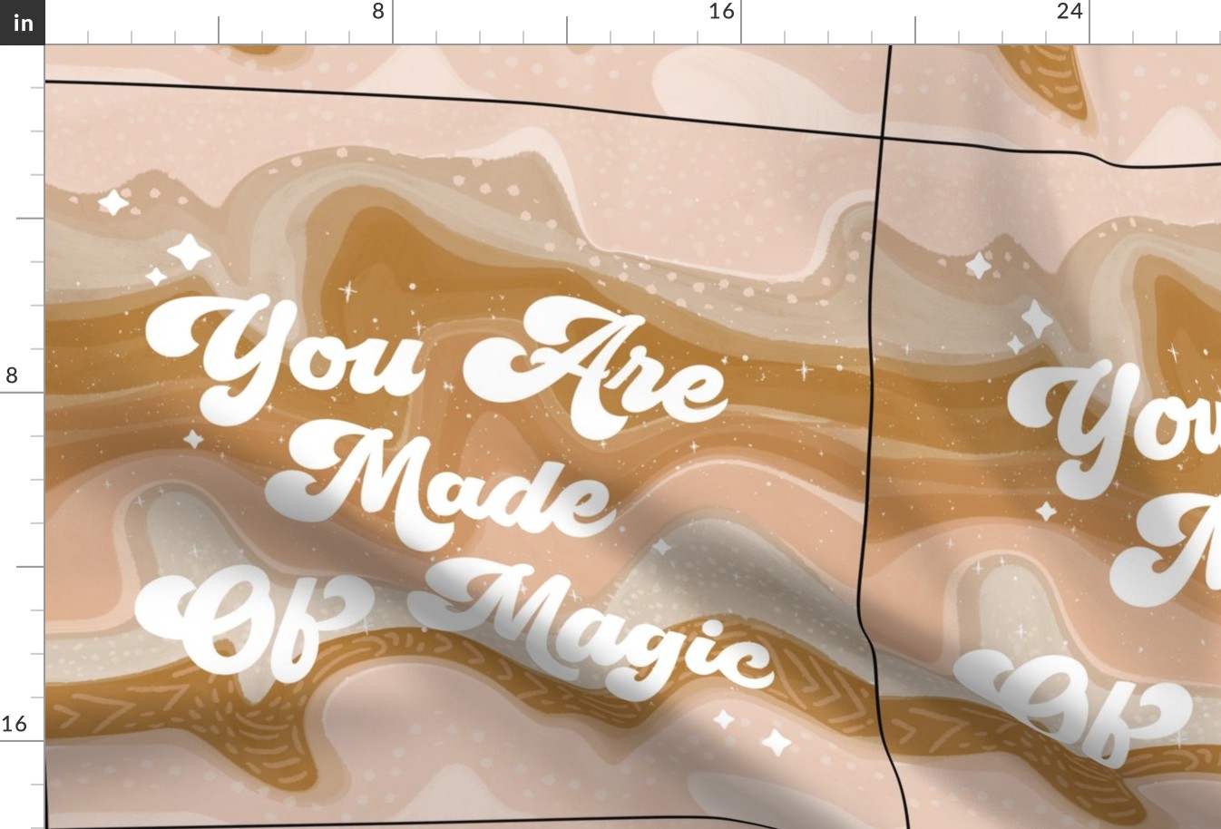 6 loveys: you are made of magic blush and gold