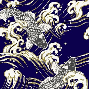 Koi fish Pattern