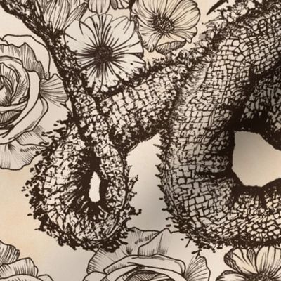 Floral Dragon Parchment