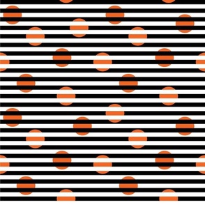 Optical Illusion - Orange Dot