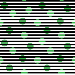 Optical Illusion - Green Dots