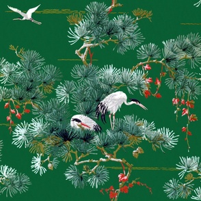 Chinoiserie Cranes ~ Sophie 