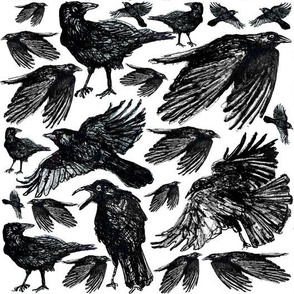 Six Of Crows Fabric, Wallpaper and Home Decor | Spoonflower