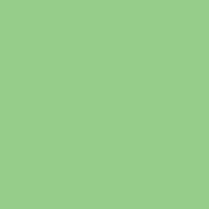 Plain Solid Sweet Green, hex code 95cd8b