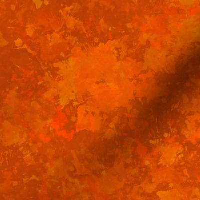 Fall Abstract Burnt Orange with leaves