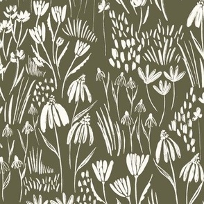 Woodland Floral - Forest Plain Large - Hufton