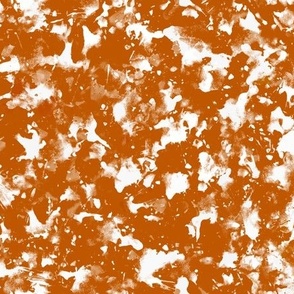 Abstract Burnt Orange White