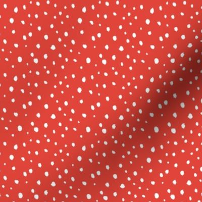 Dots on Red