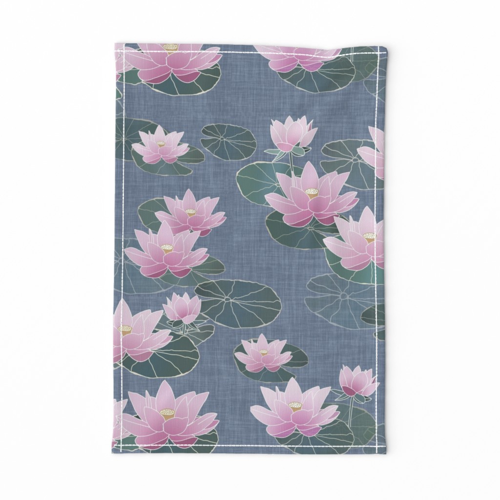 Japanese lotus Pond-medium