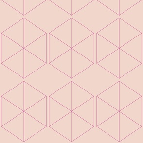 Retro Graphic Blocks Pink