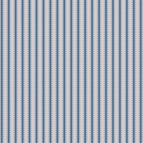 Old stripes - blue on grey