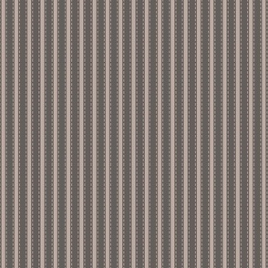 Old stripes - beige on brown