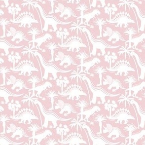 X-Small scale • Cotton Candy Dinosaurs - Petal Solid Coordinates Joy