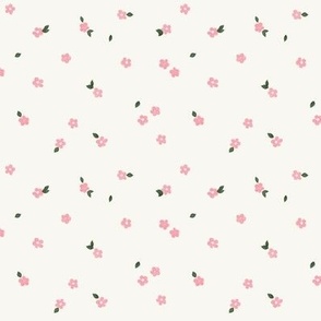 Small floral in pink