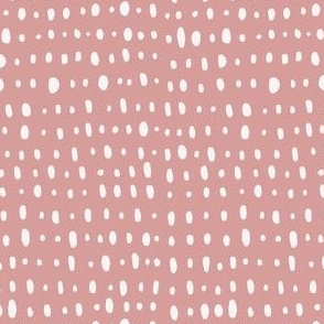 Dots pink and white