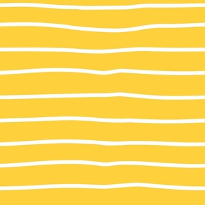 Wavy Yellow Stripes