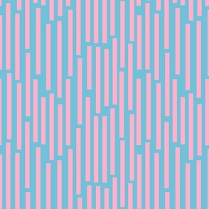 Showers Abstract Geometric Vertical Stripes in Spring Pastels -MEDIUM Scale - UnBlink Studio by Jackie Tahara