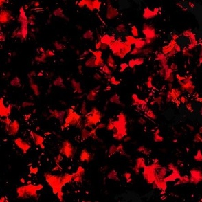 Abstract Black Red