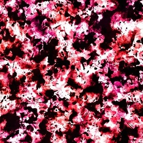 Abstract Black Red Pink