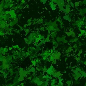 Stealth Dark Green Abstract