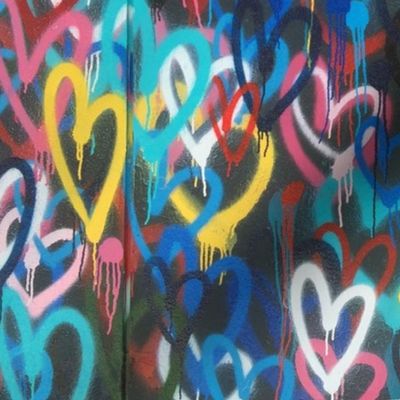 Heart Design Graffiti